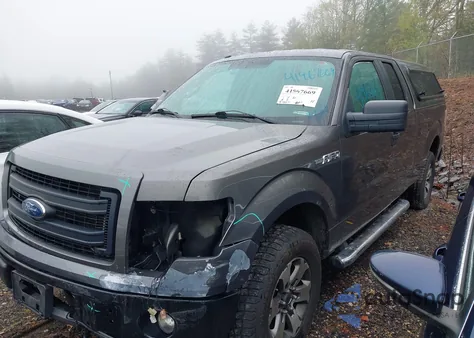 2014 Ford F-150 Stx z USA, uszkodzony, nr VIN 1FTFX1EF2EFC24139